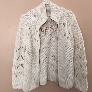 Thick Cream Knit Sweater